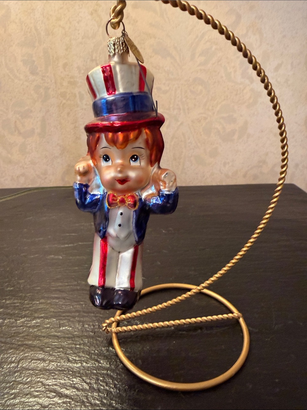 Celebrate 4th of July and 250th-Christopher Radko Yankee Doodle Dandies Ornament